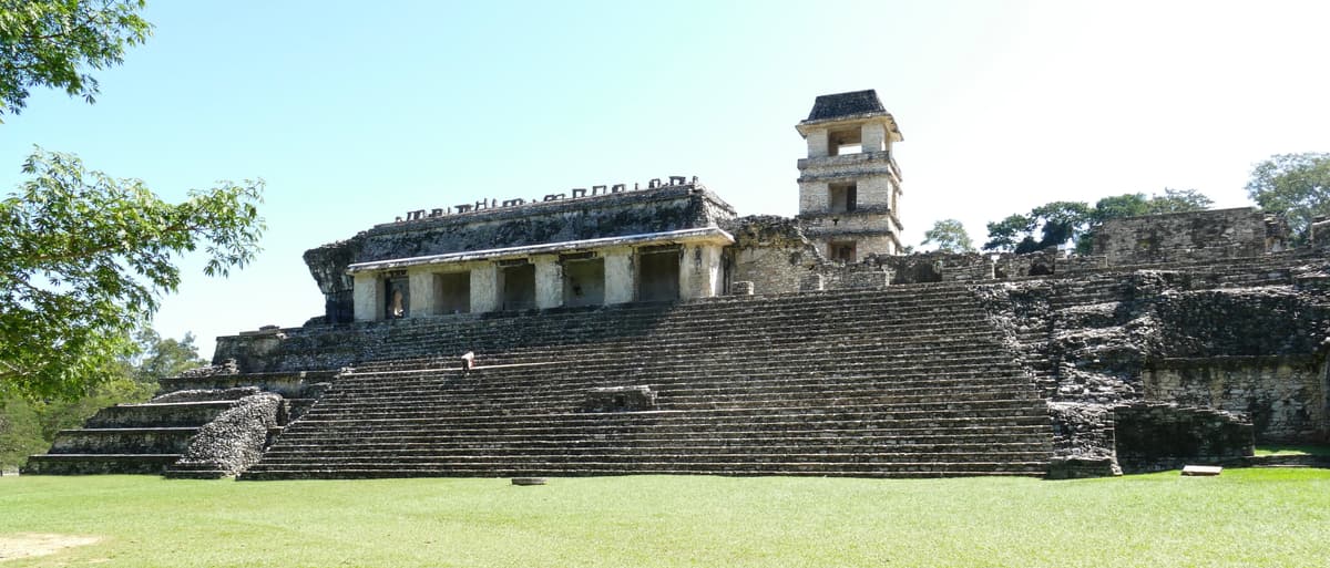 The Palace and its observation tower at Palenque